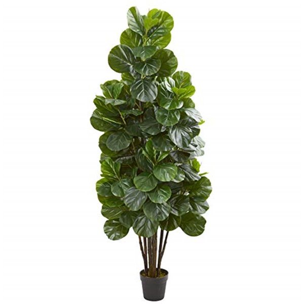 Nearly Naturals 6 in. Fiddle Leaf Fig Artificial Tree 5543
